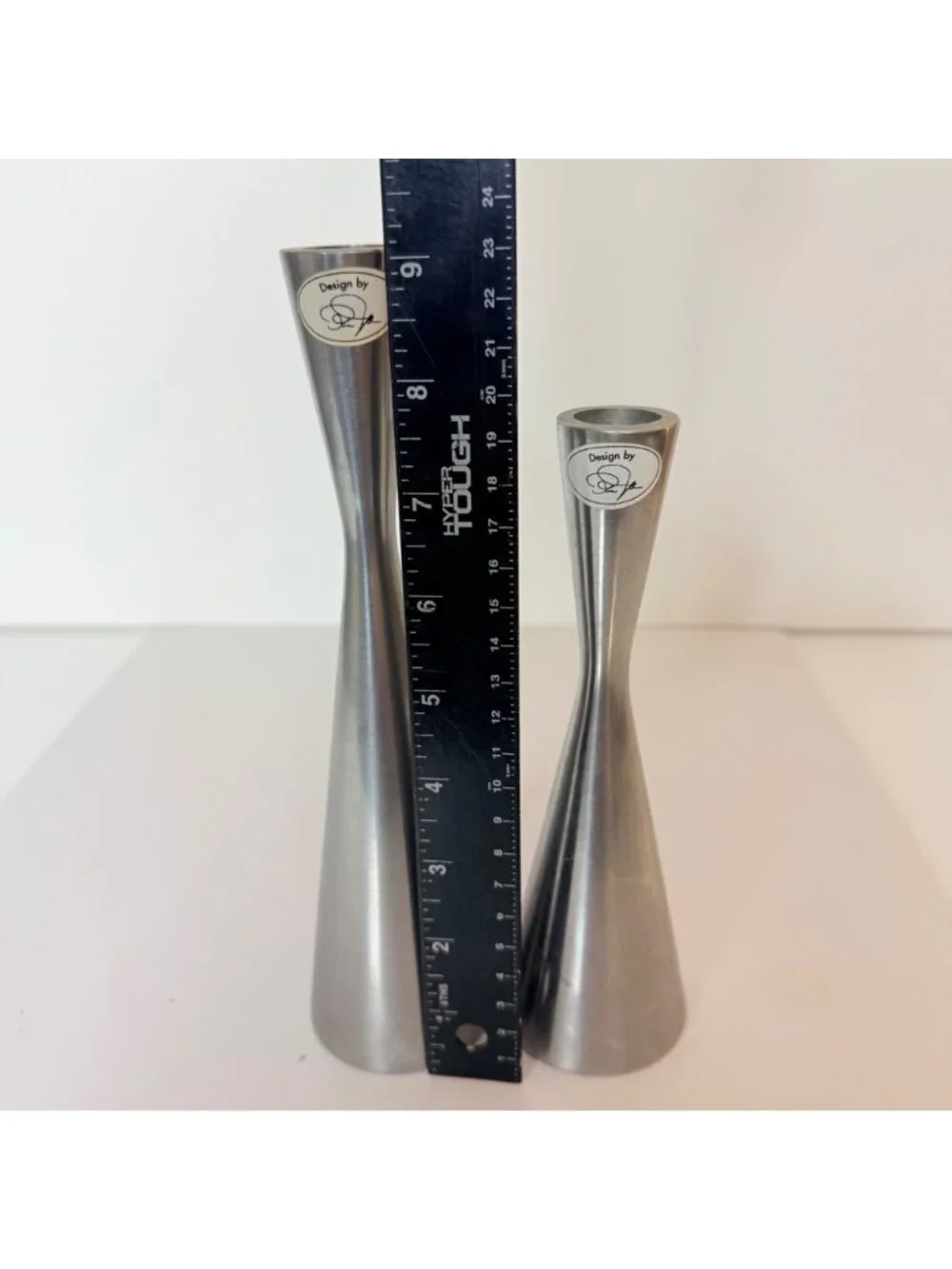 IKEA Gata Candlesticks Set Erika Pekkari Metal Taper Holders Scandinavian Modern
